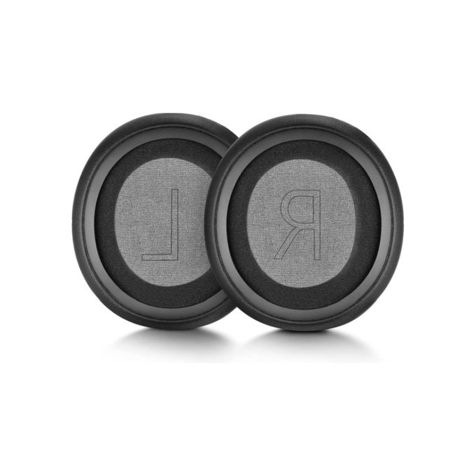 Zapasowe nauszniki do Microsoft Xbox Series, pianka memory i skóra PU, Czarny, Black, 1 para