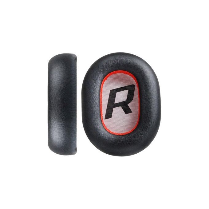 Zapasowe nauszniki do Plantronics BackBeat Pro 2, Voyager 8200 UC, skóra PU, Czarny, Black, 1 para