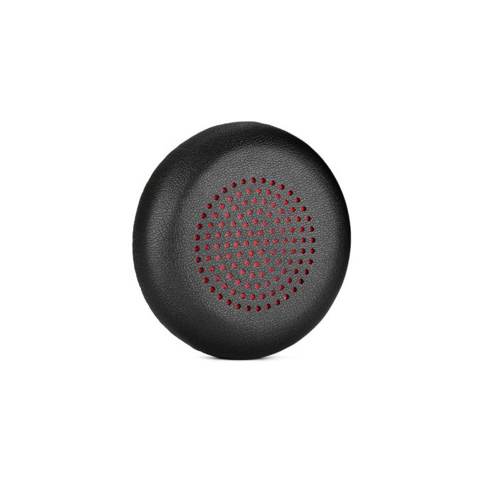 Zapasowe nauszniki do Plantronics Voyager Focus UC, skóra PU, Czarny, Black, 1 para