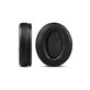 Zapasowe nauszniki do Sennheiser HD4.50, HD450, pianka memory i skóra, Czarny, Black, 1 para