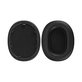 Zapasowe nauszniki do Sony WH-1000XM5, pianka memory i skóra, Czarny, Black, 1 para
