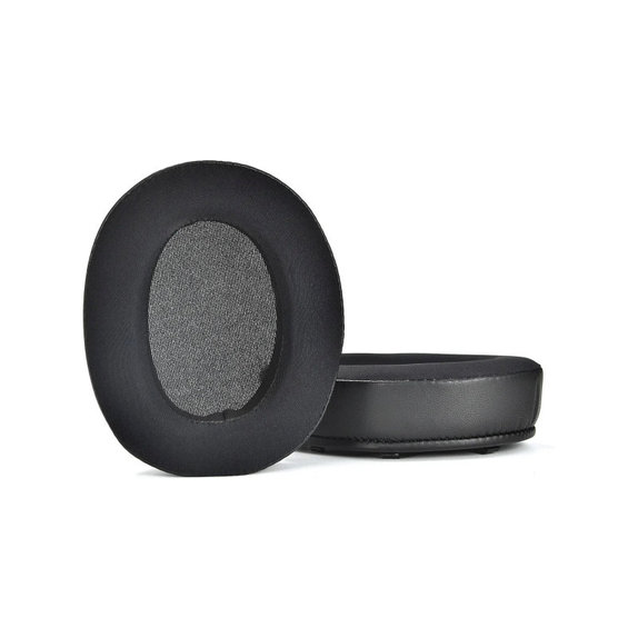 Zapasowe nauszniki do Sony WH-XB910N, pianka memory i tkanina i skóra, Czarny, Black, żel chłodzący, 1 para