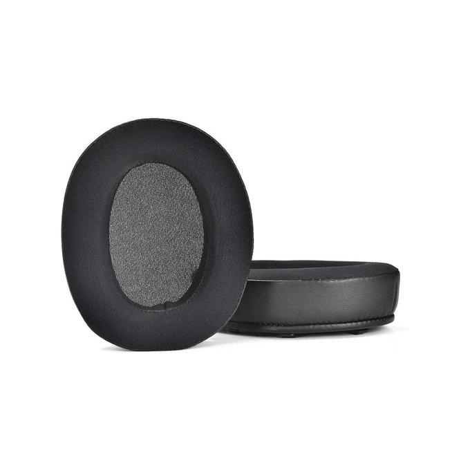 Zapasowe nauszniki do Sony WH-XB910N, pianka memory i tkanina i skóra, Czarny, Black, żel chłodzący, 1 para