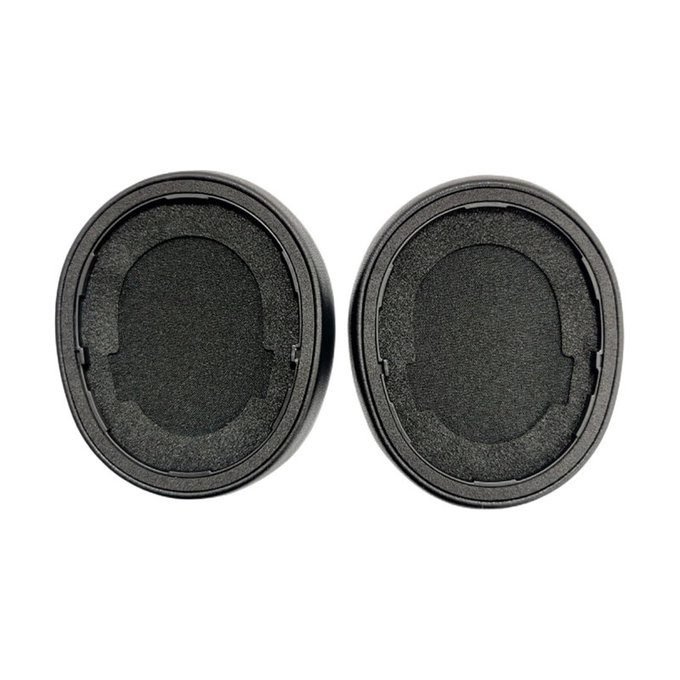 Zapasowe nauszniki do SteelSeries Nova Pro, pianka memory i skóra PU, Czarny, Black, 1 para