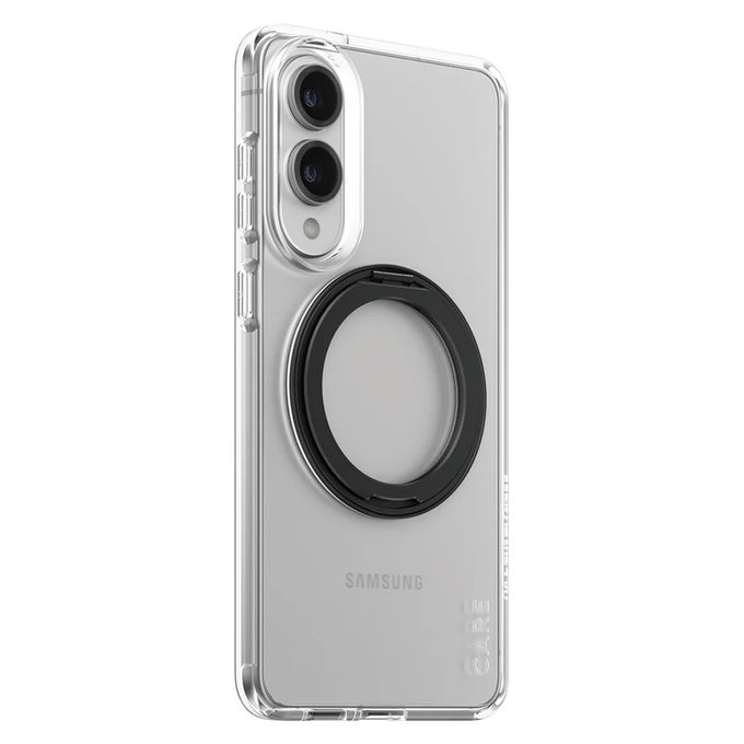 Etui Kickstand do Samsung Galaxy S25 Edge, Czarne, PanzerGlass