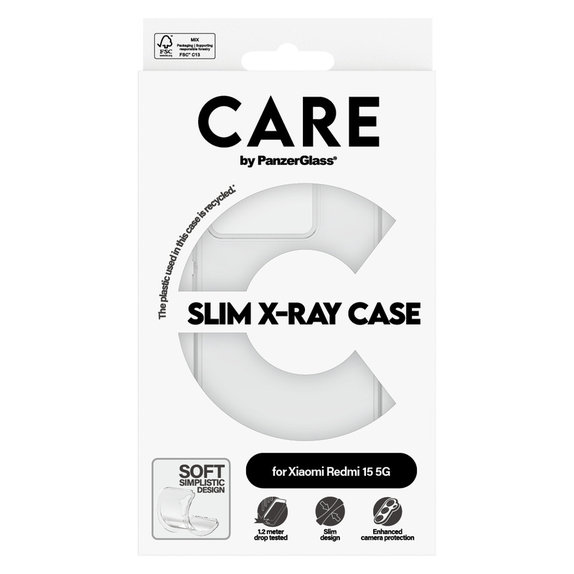 Etui X-Ray do Xiaomi Redmi 15 5G, Przezroczyste, PanzerGlass