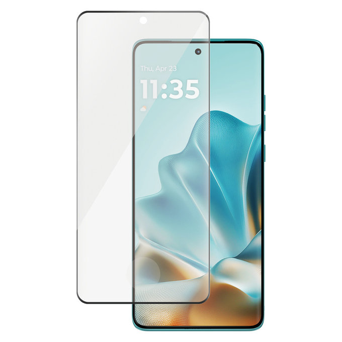 Szkło hartowane UWF do Motorola Edge 60/60 Pro/60 Fusion, Czarne, SAFE by PanzerGlass