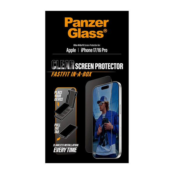 Szkło hartowane UWF z aplikatorem do Samsung A17/A17 5G, Przezroczyste, PanzerGlass