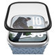 Szkło hartowane UWF METALLIC do Apple Watch 11/10 42 mm, Czarne, PanzerGlass