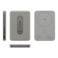 Bezprzewodowy PowerBank 5000 mAh, z obrotową podstawką 20 W, kompatybilny z MagSafe, Qi2/USB-C, Tytanowy, empower
