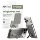 Bezprzewodowy PowerBank 5000 mAh, z obrotową podstawką 20 W, kompatybilny z MagSafe, Qi2/USB-C, Tytanowy, empower