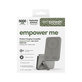 Bezprzewodowy PowerBank 5000 mAh, z obrotową podstawką 20 W, kompatybilny z MagSafe, Qi2/USB-C, Tytanowy, empower