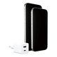 Adapter podróżny Grand Prix USB-C/USB-A, GaN, 35 W PD, srebrno-biały, PanzerGlass