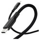 Kabel USB-C, 60 W, Racing, 1, 2 m, Space Black, PanzerGlass