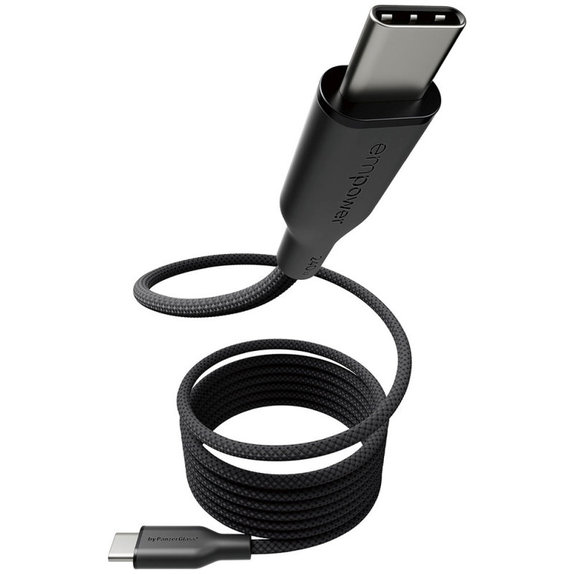 Kabel USB-C, 240 W, Magnetic, 1, 5 m, Space Black, PanzerGlass