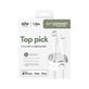 Kabel USB-C/Lightning, 60 W, Racing, 1, 2 m, Srebrno-biały, PanzerGlass