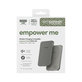 Bezprzewodowy PowerBank 5000 mAh, 20 W, kompatybilny z MagSafe, Qi2/USB-C, Tytanowy, empower