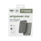 Bezprzewodowy PowerBank 10000 mAh, 20 W, kompatybilny z MagSafe, Qi2/USB-C, Tytanowy, empower