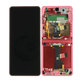 Wyświetlacz LCD + ekran dotykowy + ramka do Samsung Z Flip 7 F766B, Coralred, GH82-37581D, Genuine Service Pack