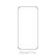 Szkło hartowane FullCover do iPhone 17 Pro | FixPremium FullCover Glass
