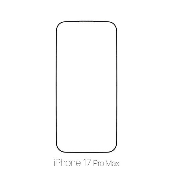 Szkło hartowane FullCover do iPhone 17 Pro Max | FixPremium FullCover Glass