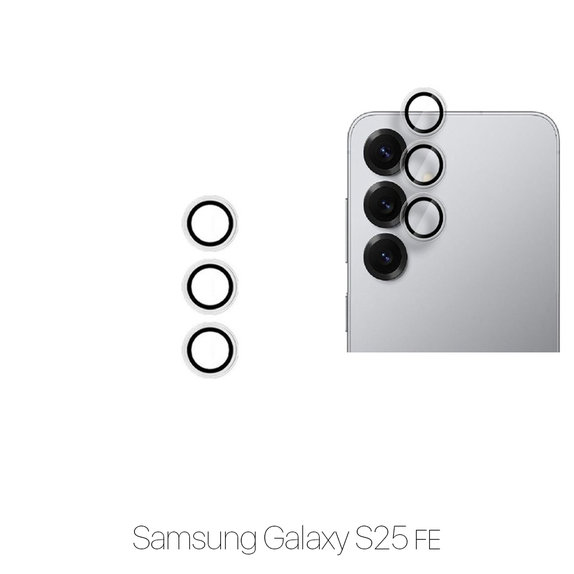 Ochraniacz soczewki tylnego aparatu bez ramki do Samsung S25 FE