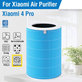 Filtr HEPA (Antybakteryjny) (Niebieski) do Xiaomi Mi Mijia Air Purifier 4 Pro