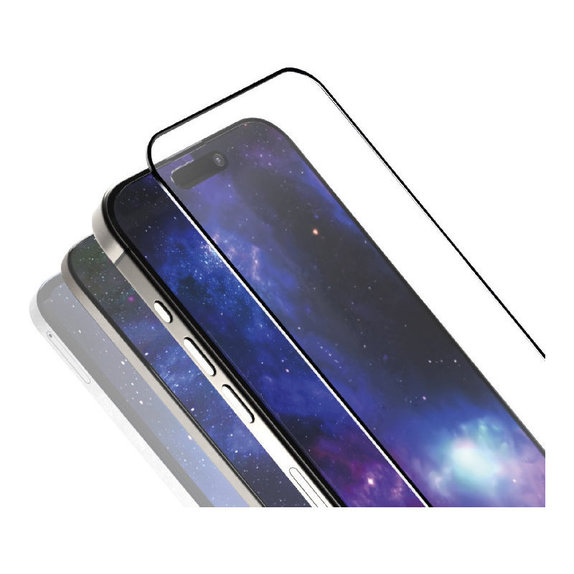 Uniwersalne szkło hartowane Omniglass P, Czarne, SBS