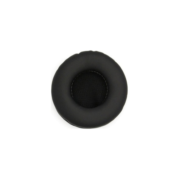 Zapasowe nauszniki do AKG K518, K518DJ, K81, K518LE, pianka memory i skóra PU, Czarny, 1 para