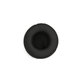 Zapasowe nauszniki do AKG K518, K518DJ, K81, K518LE, pianka memory i skóra PU, Czarny, 1 para