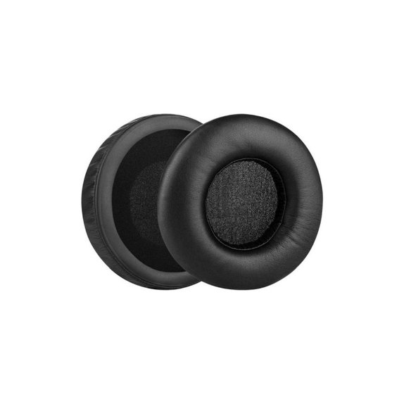 Zapasowe nauszniki do AKG K845BT, K545, K540, pianka memory i skóra PU, Czarny, 1 para