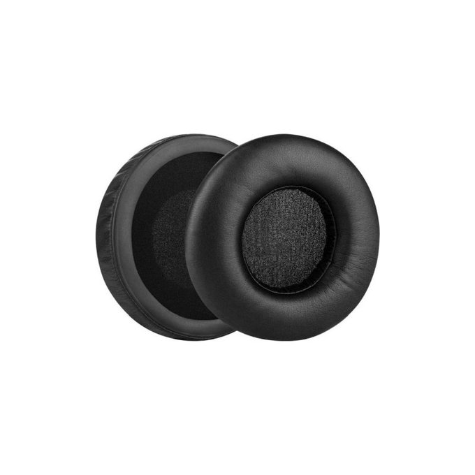 Zapasowe nauszniki do AKG K845BT, K545, K540, pianka memory i skóra PU, Czarny, 1 para