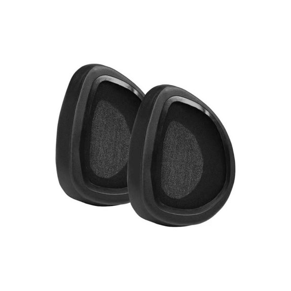 Zapasowe nauszniki do Asus Rog Delta, Delta S, pianka memory i skóra PU, Czarny, 1 para