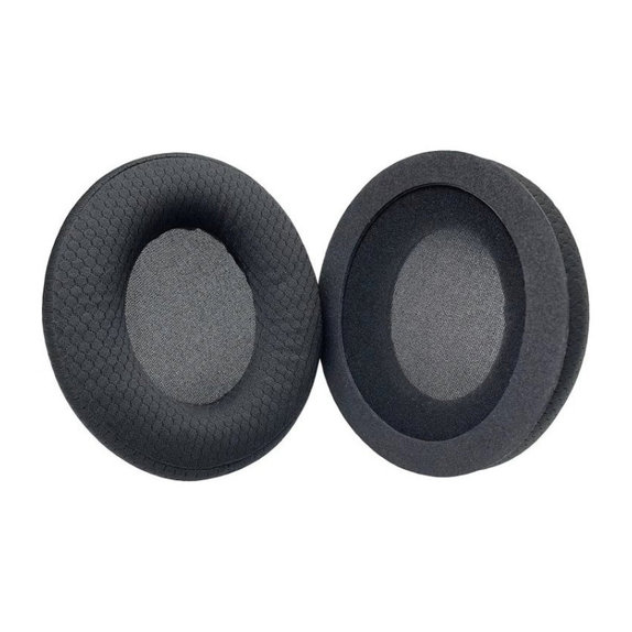 Zapasowe nauszniki do Kingston HyperX Stinger Core, pianka memory i tkanina, Czarny, 1 para