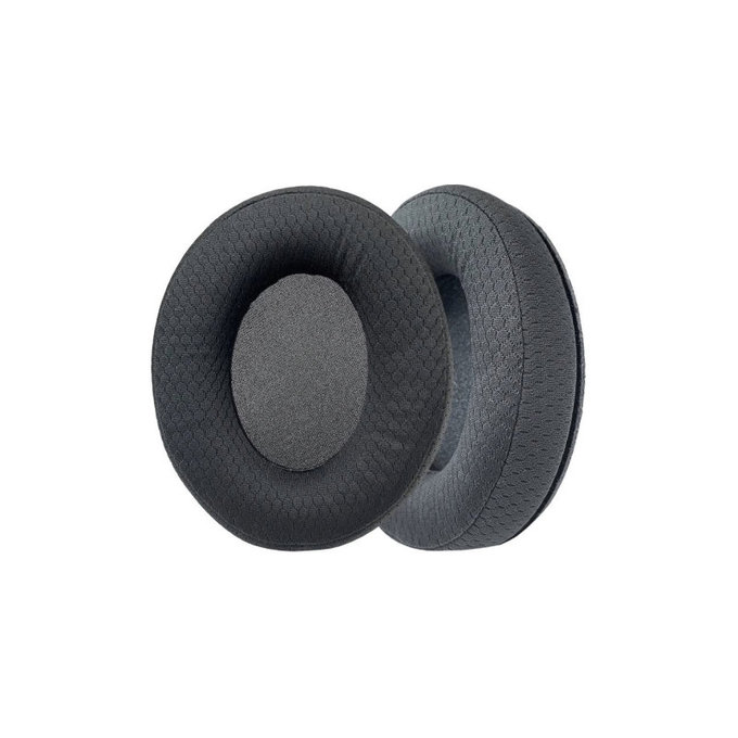 Zapasowe nauszniki do Kingston HyperX Stinger Core, pianka memory i tkanina, Czarny, 1 para