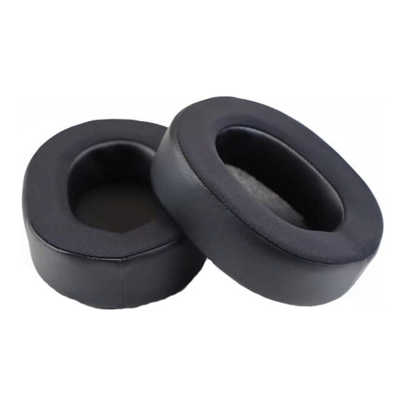 Zapasowe nauszniki do Sony WH-1000XM5, pianka memory + neopren, Czarny, żel chłodzący, 1 para