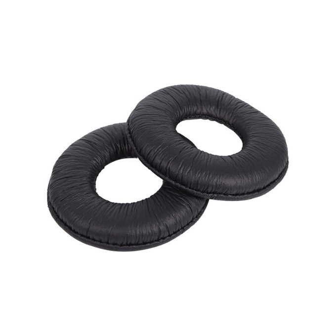 Zapasowe nauszniki do Sony MDR-ZX110, pianka memory i skóra PU, Czarny, 1 para