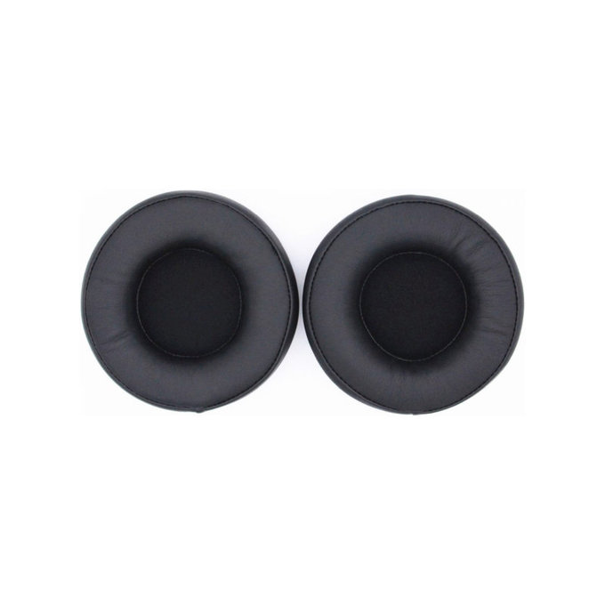 Zapasowe nauszniki do SteelSeries Siberia 650, pianka memory i skóra PU, Czarny, 1 para