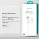 Kabel USB / USB-C Smart, 2.1A, 2m, biały, Devia