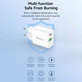 Ładowarka Smart USB-C + USB-A, PD 20W, biała, Devia