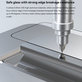 Szkło hartowane FullCover z aplikatorem do iPhone 15 Pro Max, Devia