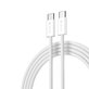 Kabel USB-C / USB-C Smart, PD 60W, 1m, biały, Devia