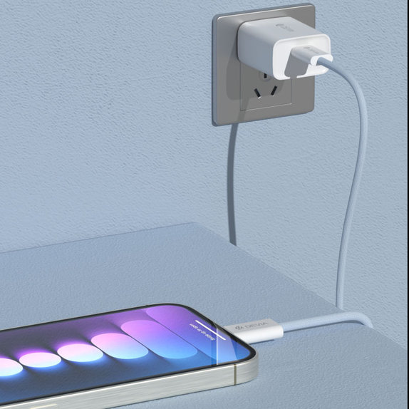 Kabel USB-C / USB-C Smart, PD 60W, 1m, biały, Devia