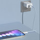 Kabel USB-C / USB-C Smart, PD 60W, 1m, biały, Devia