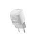 Ładowarka Mini USB-C, PD 30W, biała, Devia