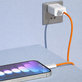 Kabel USB-C / USB-C Smart, PD 60W, 1m, pomarańczowy, Devia