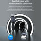 Kabel USB / USB-C Gracious, 2.1A, 2m, czarny, Devia