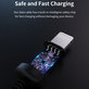 Kabel Lightning / USB Gracious, 2,4A, 1m, czarny, Devia