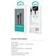 Kabel Lightning / USB Gracious, 2,4A, 1m, czarny, Devia