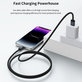 Kabel Lightning / USB Gracious, 2,4A, 2m, czarny, Devia